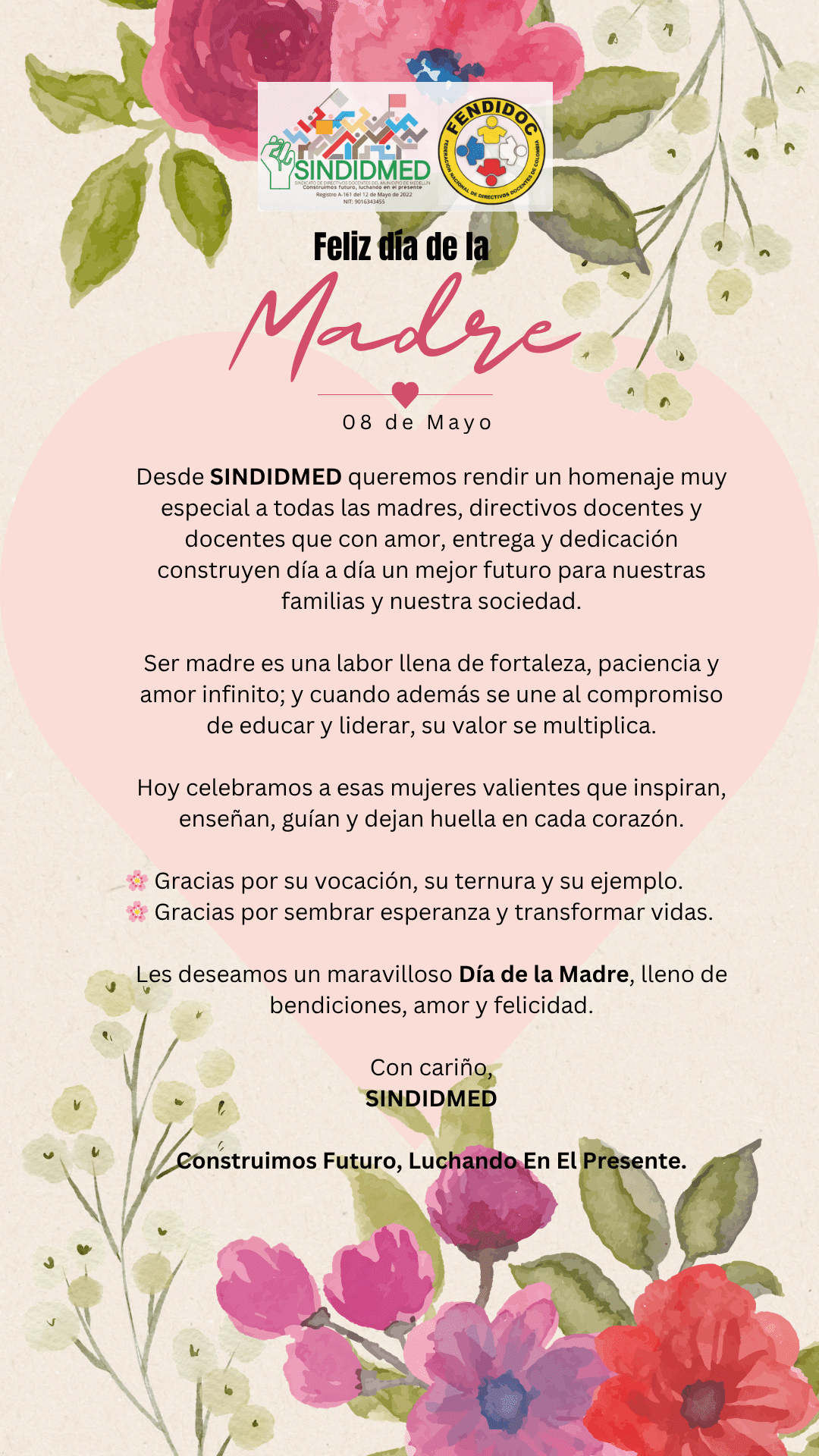 🌷💖 Feliz Día de la Madre 💖🌷