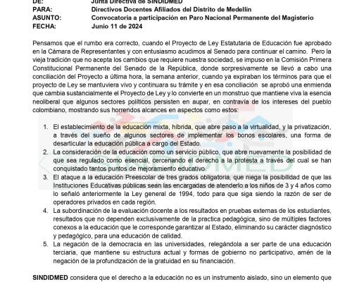 CIRCULAR 018 DE 2024 - CONVOCATORIA PARO PERMANENTE PROYECTO LEY ESTATUT_page-0001